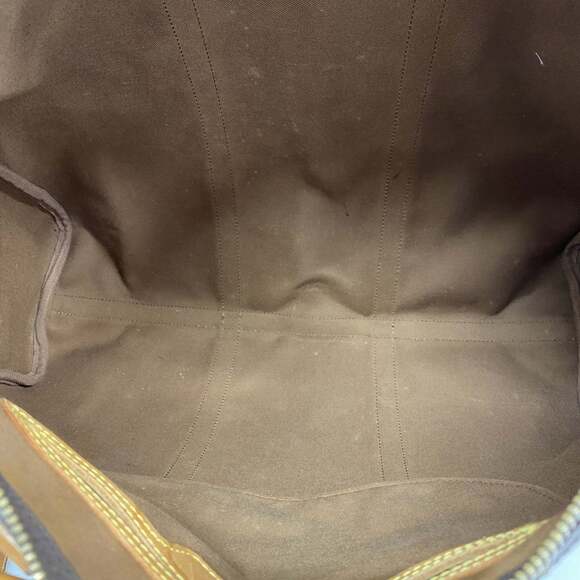 LOUIS VUITTON Authentic Brown Monogram Boston Bag - Picture 4 of 14